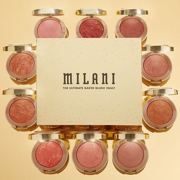 Milani THE ULTIMATE BAKED BLUSH VAULT 10 shades - Picture 3 of 15